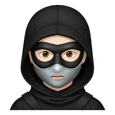 masked thieve sticker