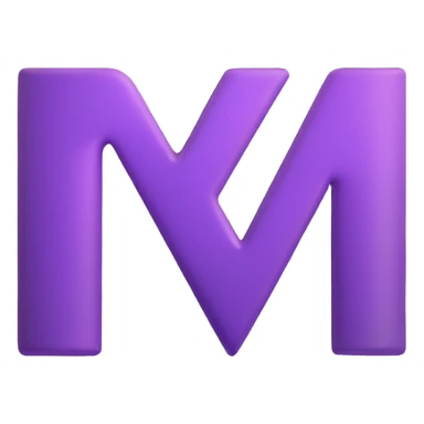 Make the letters 'TY' appear as 3D lettering with a modern, minimal iOS icon look. The letters should have rounded corners and a flat color background. Add subtle depth and shadow to the letters for a refined 3D effect, keeping the style clean and minimalistic. sticker