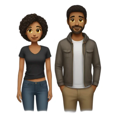 me and my boyfriend sticker