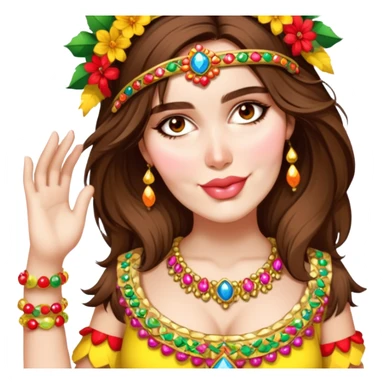 Colorful Parade Participant sticker