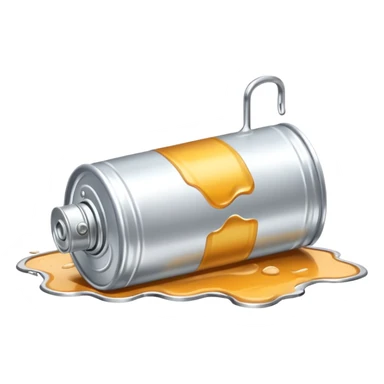 beer can lying on the ground sticker