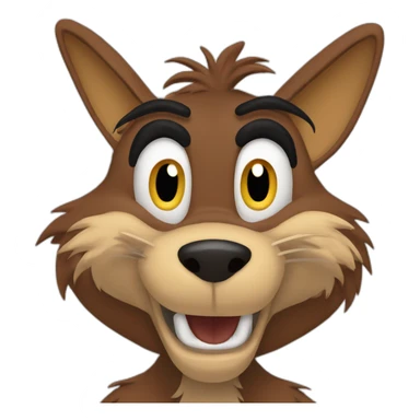 wile e coyote sticker