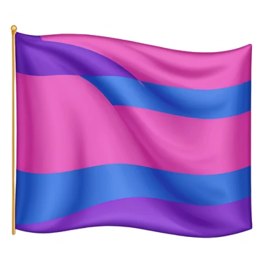 Bisexual flag sticker