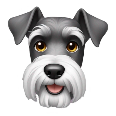 Dog schnauzer  sticker