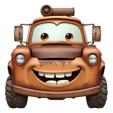 tow mater  sticker