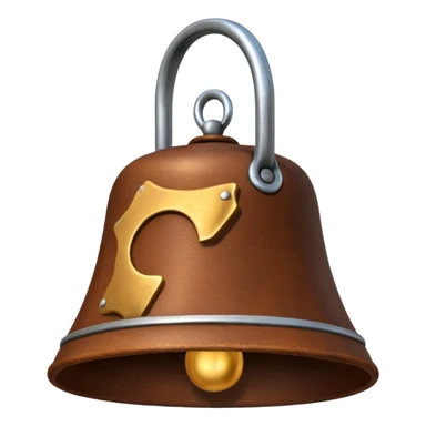 leather camp bell sticker