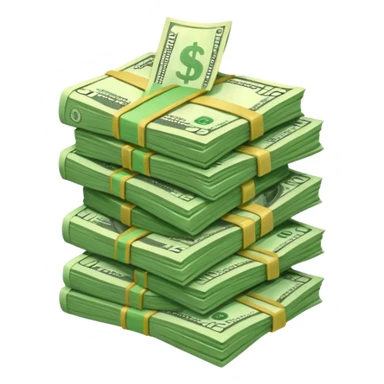 Falling value of the dollar sticker