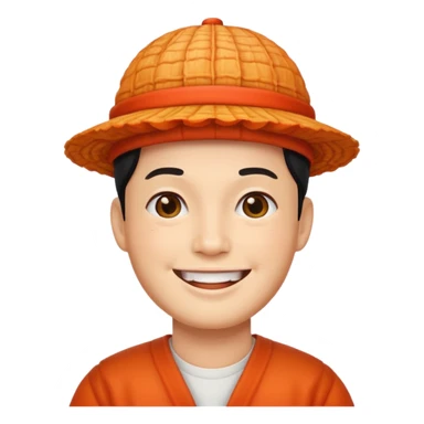 Kimchi hat man sticker