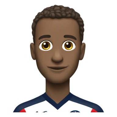 Macron in the football club PSG sticker