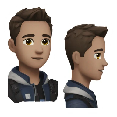 Connor Detroit Become Human sticker