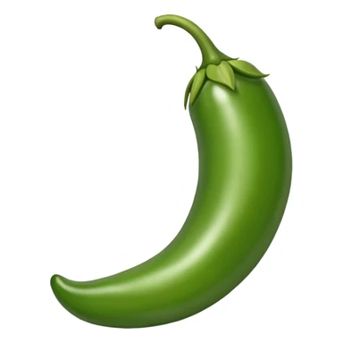 Green chilli sticker