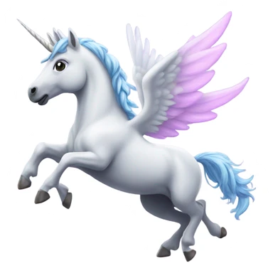 Flying unicorn  sticker