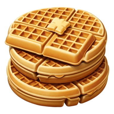 scandinavian waffles vaffelplate sticker