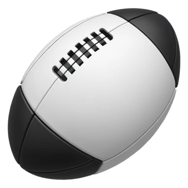 Balón de rugby robotico sticker