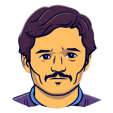 Pedro pascal  sticker