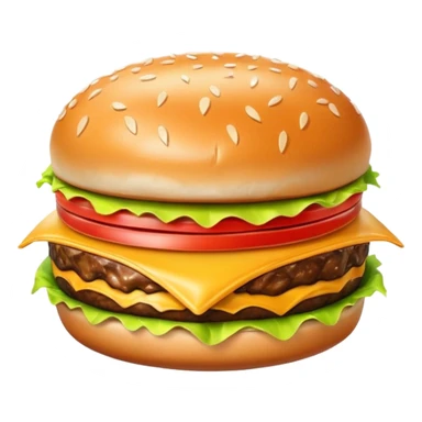 A burger wrapped in foil wrapper  sticker