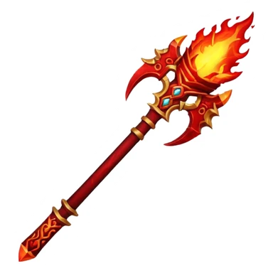 Blood of chaos in god of war  weapon sticker