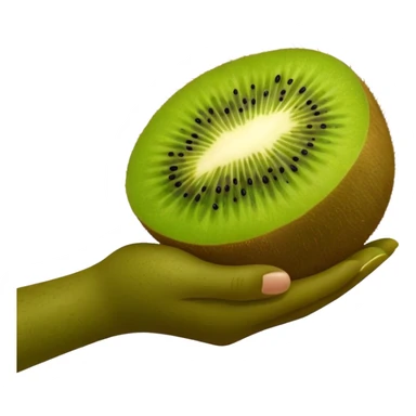 Kiwi hand promise sticker