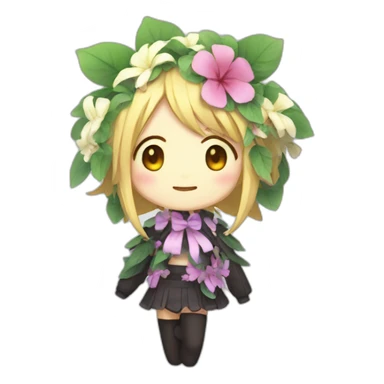 v4flower vocaloid sticker