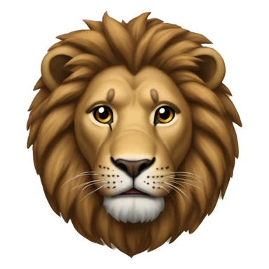 Lion wearing a bills hoodie sticker