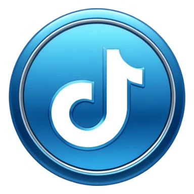 Centang biru tiktok sticker