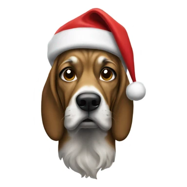 Snoop dog as Santa  sticker