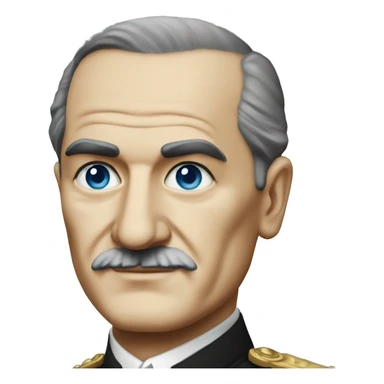 Atatürk (blue eyes) sticker
