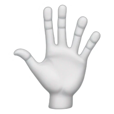 hand from addams family sticker