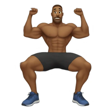 Gym leg day  sticker