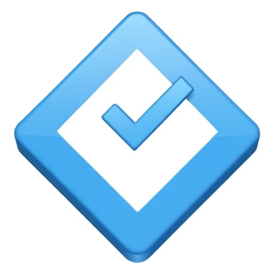 can u make roblox blue square checkmark sticker