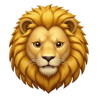 Dangerous lion sticker