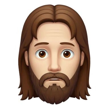 SAD jesus emoji sticker