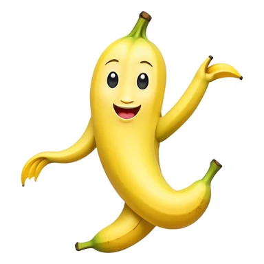 Dancing banana sticker