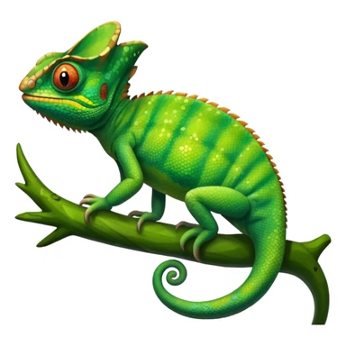 chameleon sticker