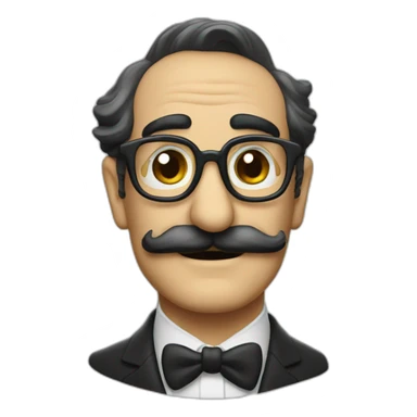 groucho marx sticker