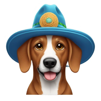 Perro salchicha con sombrero de marino sticker
