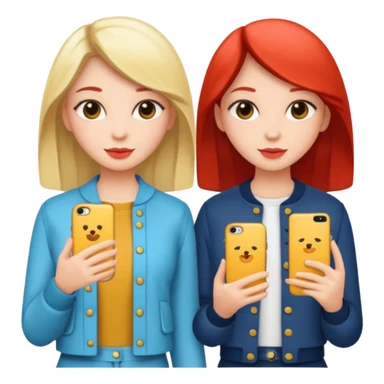 two baddie besties bratz pretty sticker