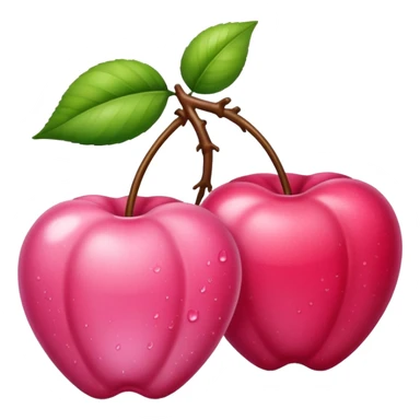 cerezas rosas  sticker
