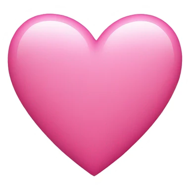 Pink heart sticker