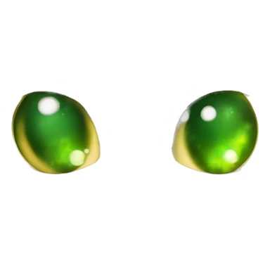 Chinese-dragon green eyes;green aura and soul appearance; no wings sticker