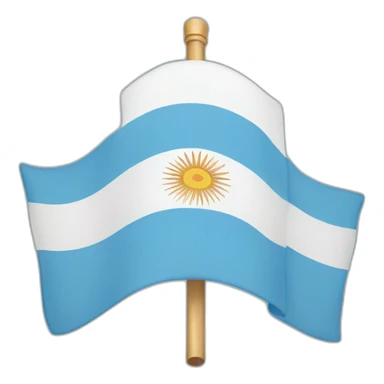 argentina flag sticker