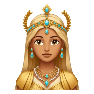 ejemplos diosa tanit vestimenta completa+ sticker