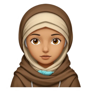 Girl + hood,Desert Nomads. sticker