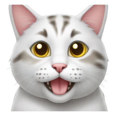 cat is wondering sticker