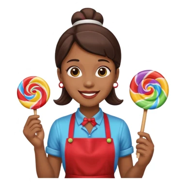 candy shop vendor sticker