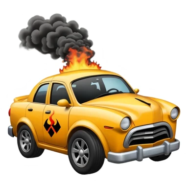 crashing out  sticker