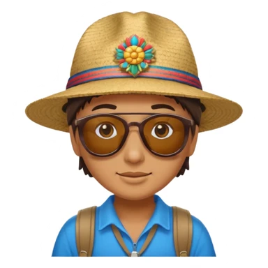 Tourist in Cusco sticker