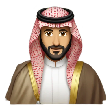 Mohammed Bin Salman as a prince sticker