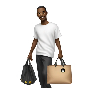 telfar shopper bag sticker