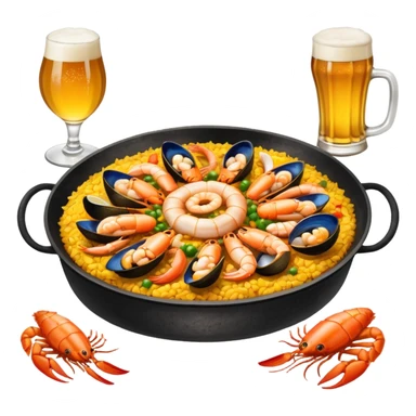 beer trap paella sticker